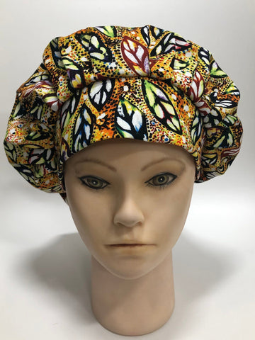 Ankara Scrub Cap or Hair Bonnet