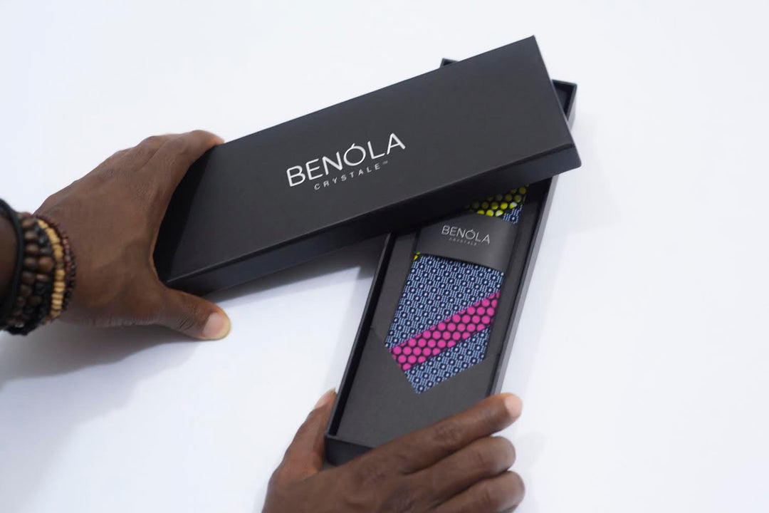Benóla Crystale Skinny neck Tie